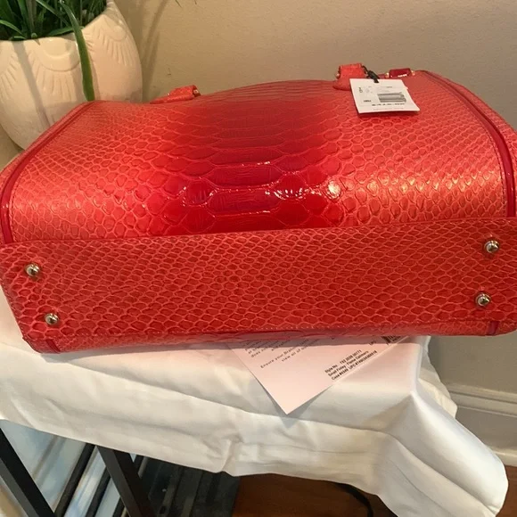 Brahmin Calimero Collection Small Finley Satchel Bag - Picture 8 of 16